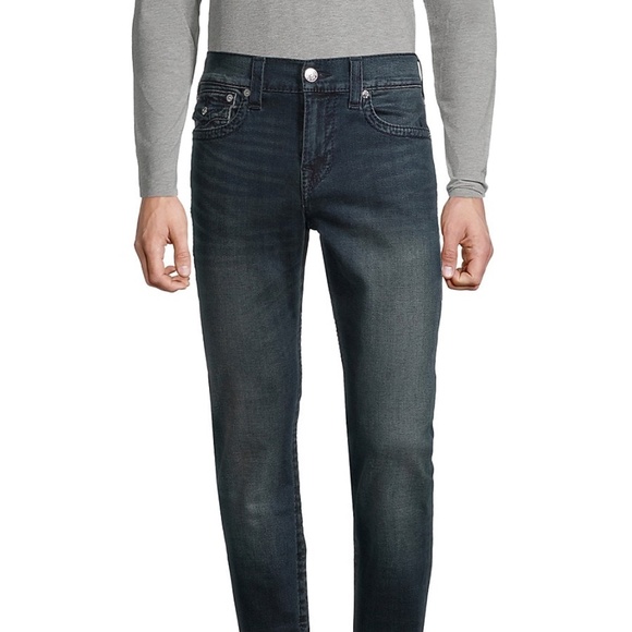 True Religion | Jeans | True Religion Geno Big T Slim Fit Jeans Back ...